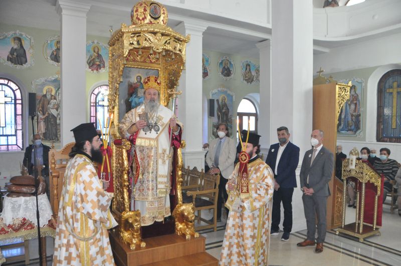 Ἡ ἑορτή τοῦ ἁγίου Γεωργίου τοῦ τροπαιοφόρου στόν Ξηροπόταμο